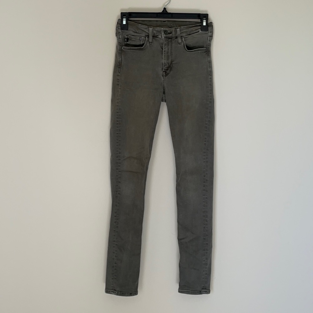 H&M &Denim Olive Green Skinny Jean Jeggings